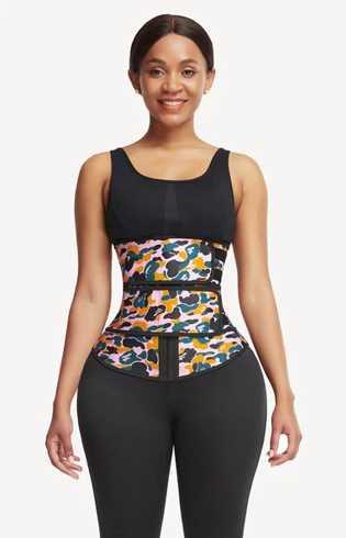 Neosweat camouflage waist trainer