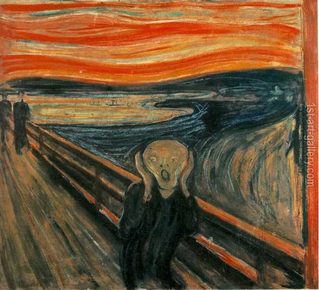 The Scream’ by Edward Munch