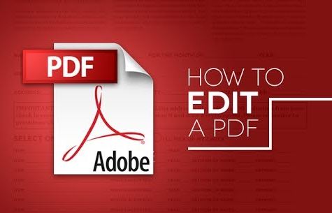 Conventional Model For Editing Pdf Files
