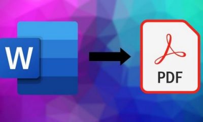 Conversion from Word to PDF is Easy