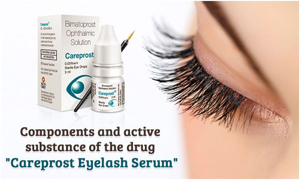 careprost eyelash serum