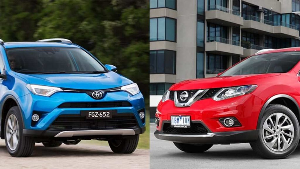 Toyota RAV4 vs Nissan X–Trail