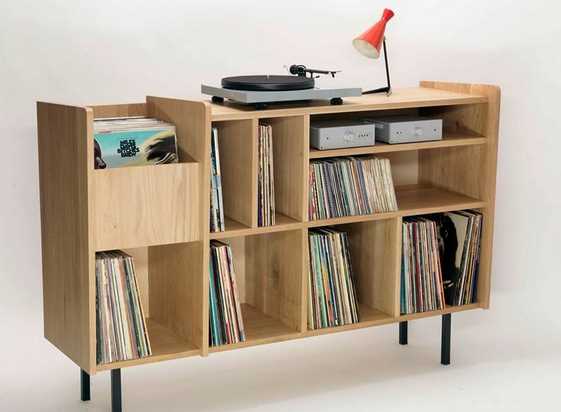 5 Ideas for a Classic DIY Vinyl Record Player Cabinet