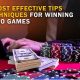 The 5 Most Effective Tips and Techniques for Winning at Casino Games