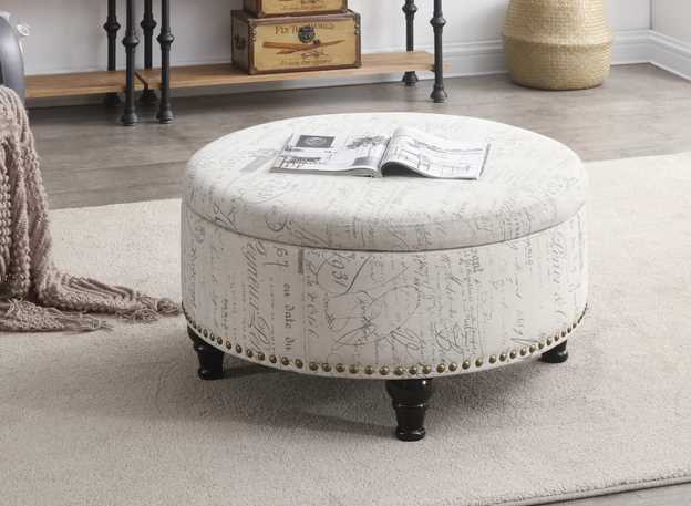 UPHOLSTERED FOOTSTOOLS