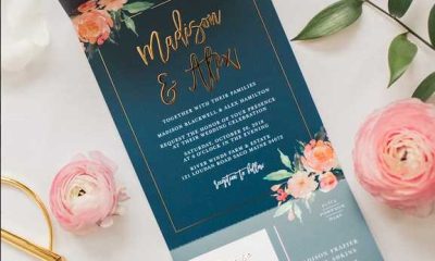 Fall-Winter Wedding Invitation