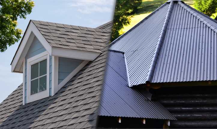 Which is Better, Asphalt or Metal Roof